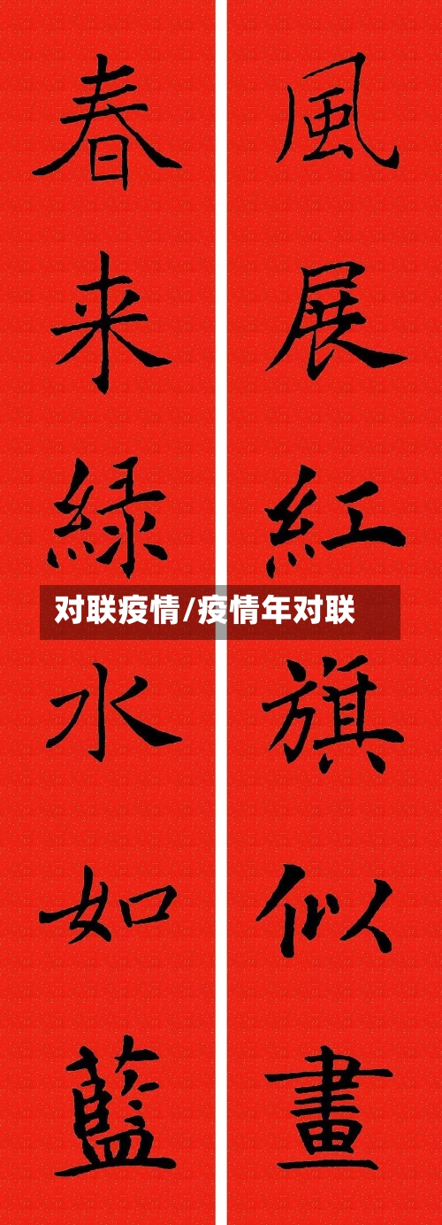 对联疫情/疫情年对联-第3张图片