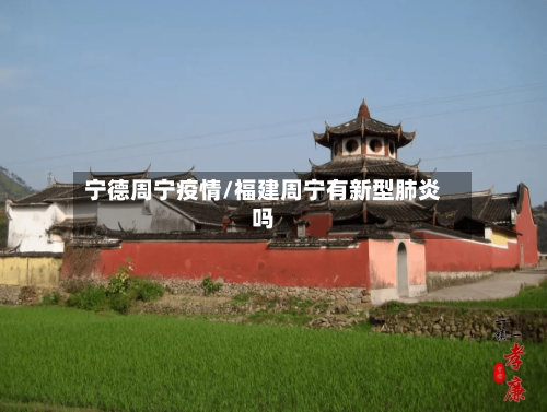 宁德周宁疫情/福建周宁有新型肺炎吗-第2张图片