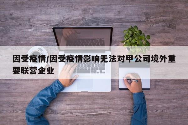 因受疫情/因受疫情影响无法对甲公司境外重要联营企业